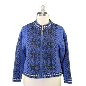 Vintage Windjford Nordic Cardigan Sweater